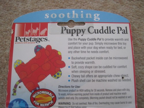 Petstages Welpen Kuschelpal - Mikrowelle für Wärme & Komfort - waschbar - Bild 7 von 10