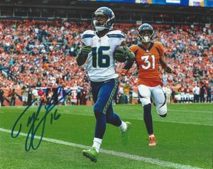tyler lockett signed football