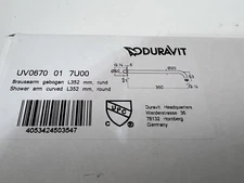 DURAVIT Shower Head Arm ExtensionFlange 15 inch Wall Mounted Chrome OEM 350mm