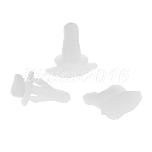 10PCS DOOR WEATHERSTRIP CLIPS RUBBER SEAL TRIM GASKET FASTENERS Fit For A4 - Picture 6 of 10