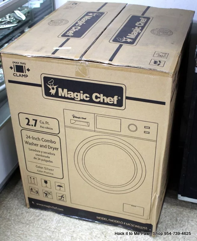 Magic chef 24 inch on sale combo washer and dryer