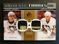 2011-12 SP Game Used Patches #AF2CS Crosby/Staal#10/25