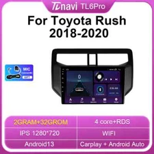 For Toyota Rush Android Auto Carplay Car Radio GPS Navi Multimedia Player Screen