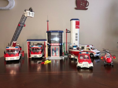 playmobil fire station 4819