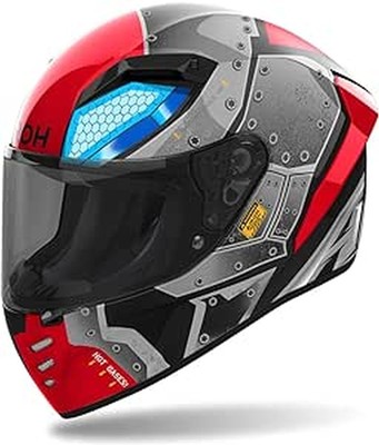 Airoh Connor Full Face Helmet In Polycarbonate BOT GLOSS