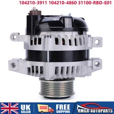ALTERNATOR FOR Honda Accord CR-V Civic 2.2 FR-V Diesel DTDi i CTDi N22A1 N22A2