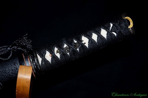 Osoraku Zukuri Tanto spada samurai giapponese Wakizashi Tamahagane acciaio #1223 - Foto 22 di 24