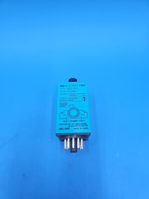 Idec RTE-P21 Time Delay Relay 11-Pin Electronic Timer 24VAC/DC