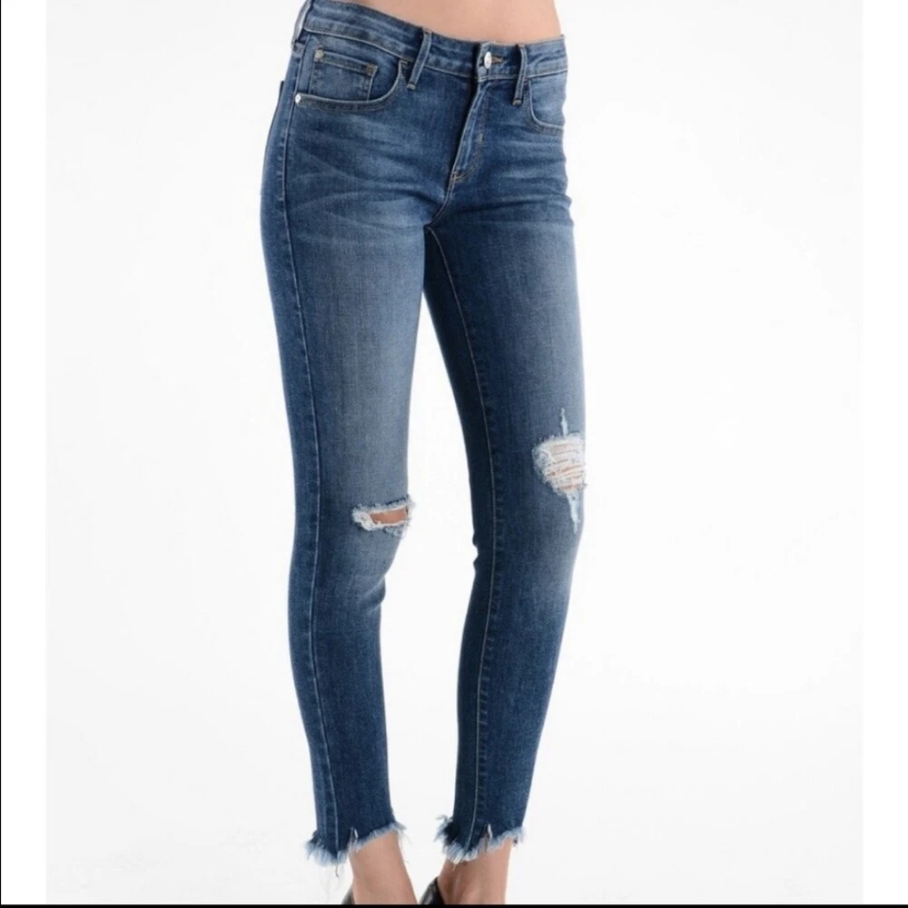 Just black hotsell distressed jeans
