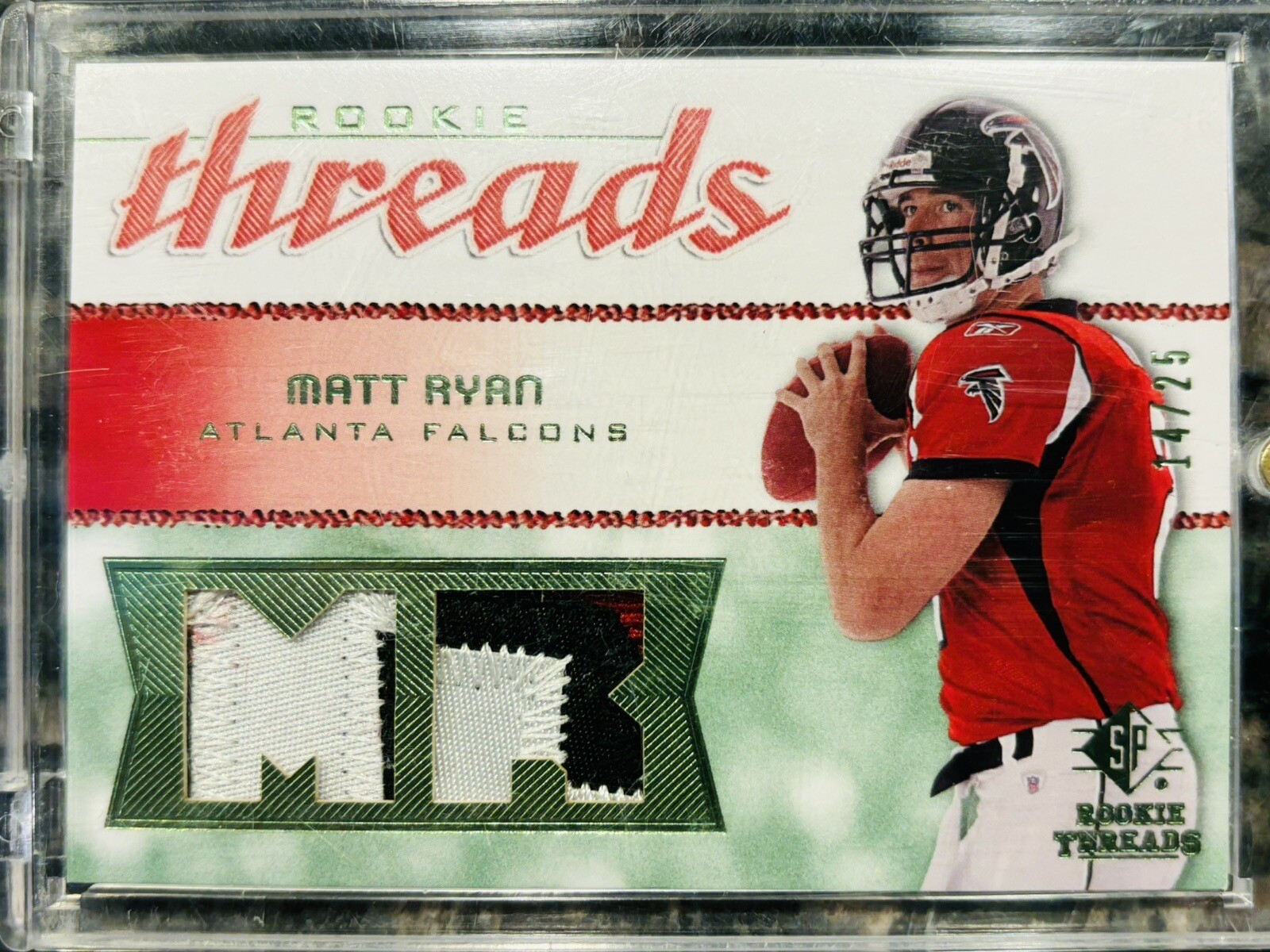 Matt Ryan SP Rookie Threads Rookie Threads #RTMR Patch