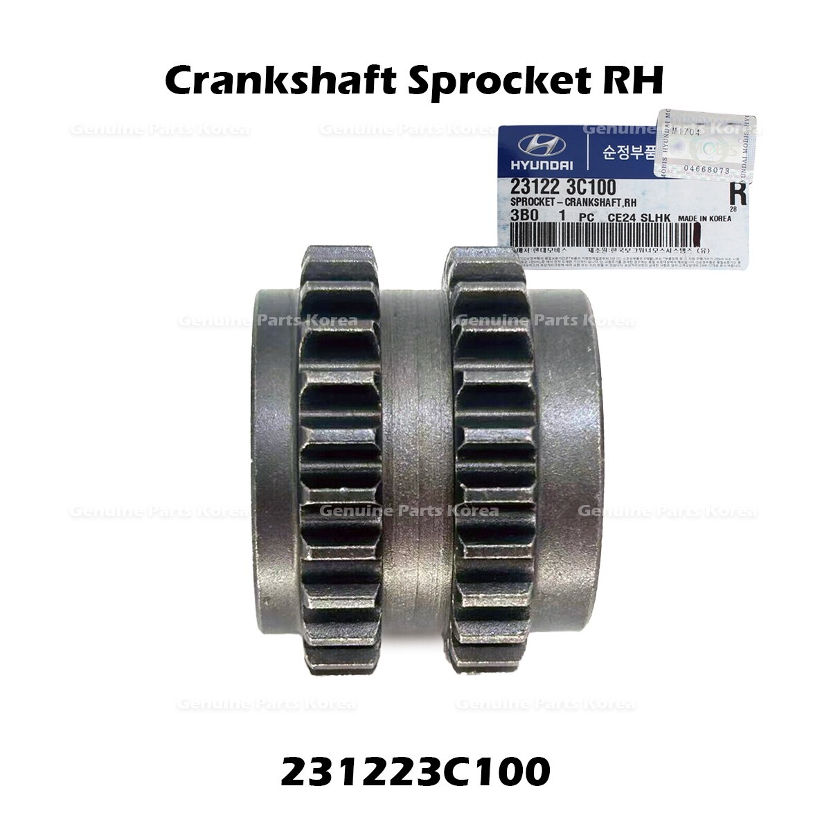 ろーすた。 ⭐Genuine⭐ Crankshaft Sprocket RH 231223C100 for Hyundai