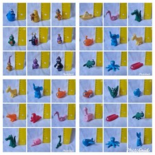 FIGURES PERSONAGGI BARBAPAPA BARBATRUCCO GOMMA MORBIDA GOMMA DURA ENTRA E SCEGLI