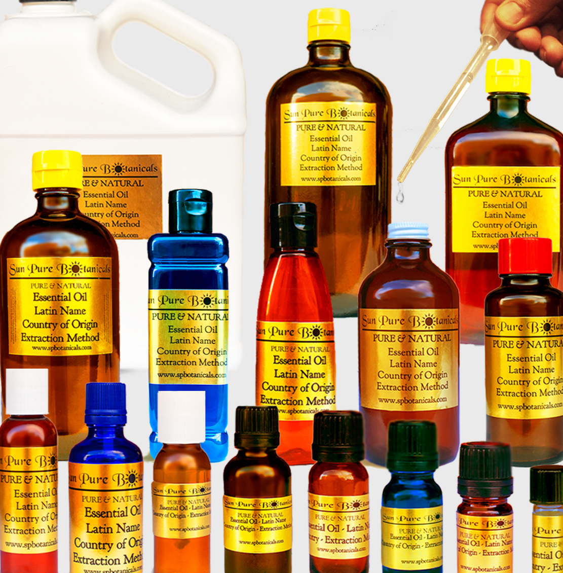 Essential Oils 1 oz to 64 oz - ONE STOP SHOP - Aromatherapy 100% Pure & Natural-image