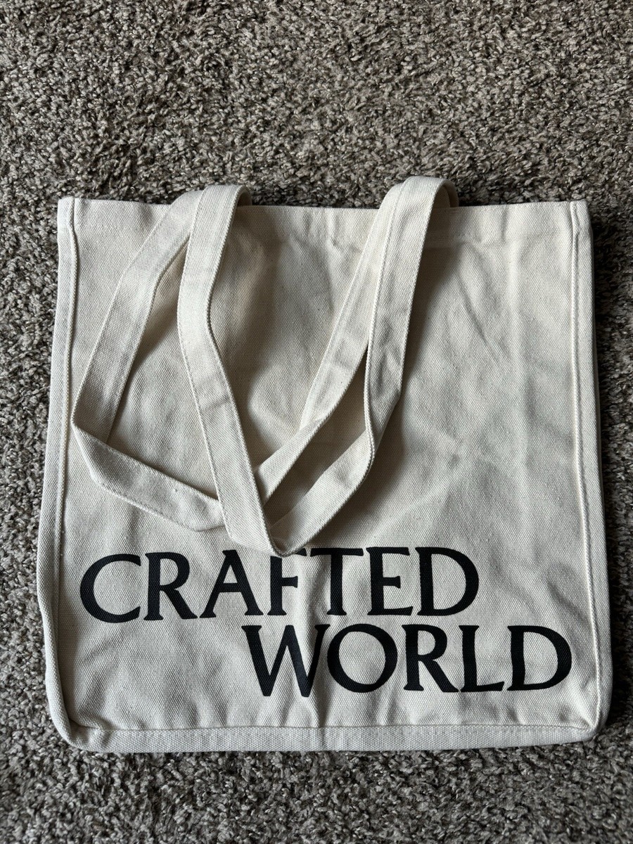 Loewe Crafted World Exhibition Shopping Canvas Tote Bag