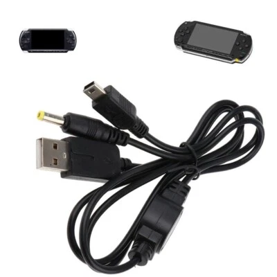 CAVO USB RICARICA ALIMENTAZIONE CONSOLE PSP SONY PLAYSTATION PORTABILE CARICA