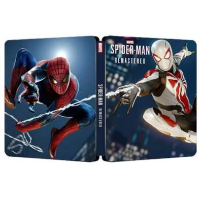 New Limited Edition Marvel's Spider-Man Remastered G2 Steelbook Case Custom Made