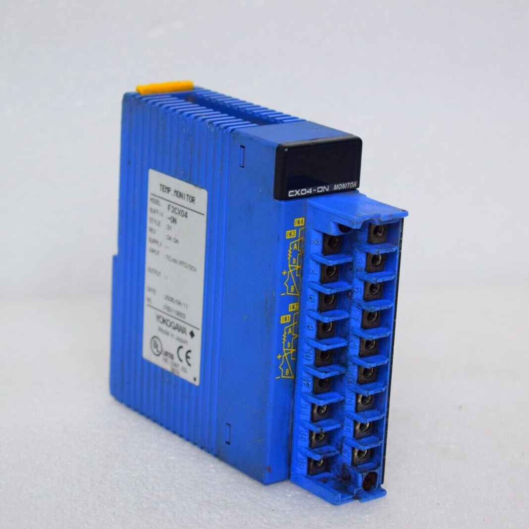 YOKOGAWA F3CX04-0N S1 TEMPERATURE MONITOR CX04-0N | eBay