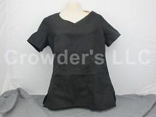 Scrub Star Fashion Shirt Top Size Small Color Black