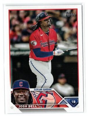 2023 Topps Series 2 JOSH BELL ADVANCED STATS PARALLEL #488 GUARDIANS /300