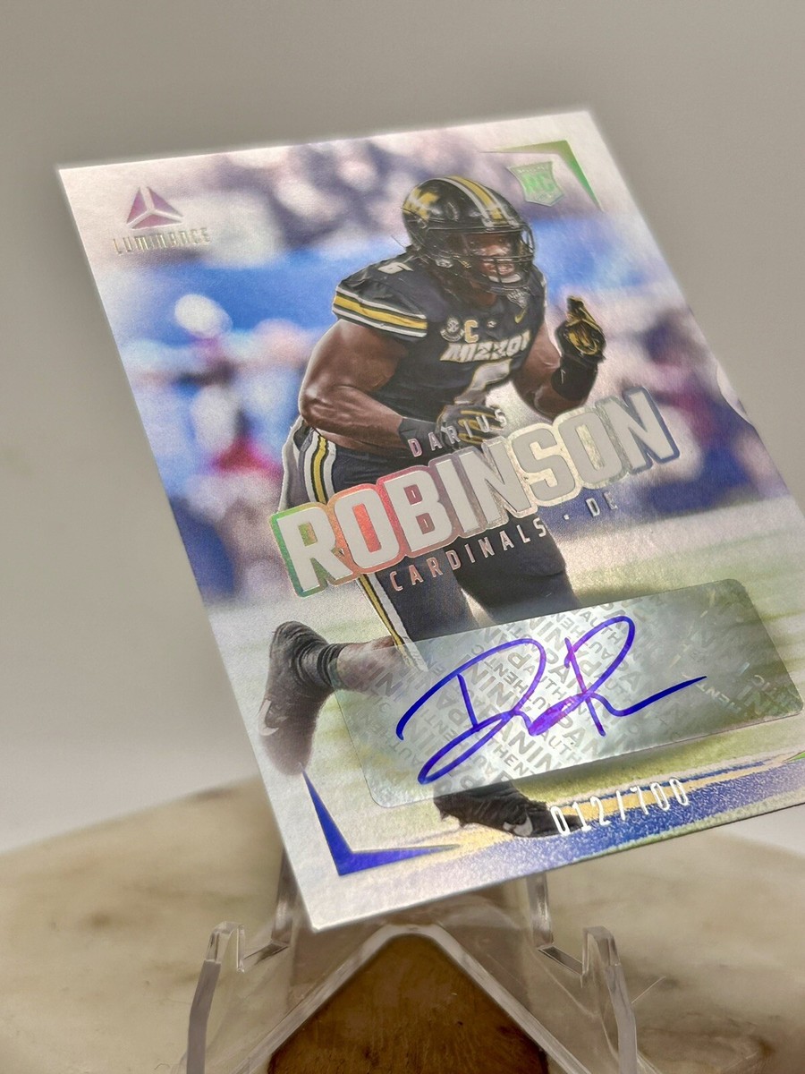 2024 Panini Luminance Darius Robinson /700 RC AUTO SP #124