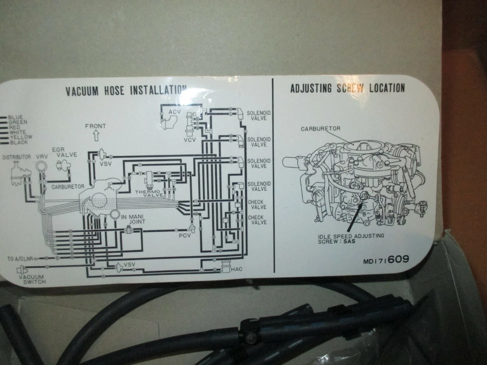 ПАКЕТ ВЫБРОСОВ N.O.S. ОТЗЫВ ТОВАРА 86-87 DODGE + PLYMOUTH COLT C3940404 - Изображение 2 из 3
