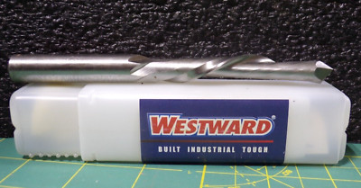 WESTWARD Door Lite Router Bit, 16Y633, 1 Flute, 5-1/2 Overall Length (G)