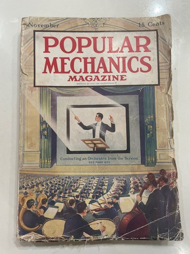 November 1916 POPULAR MECHANICS MAGAZINE Many Ads Great Magazine