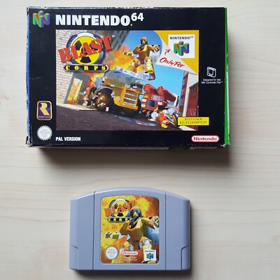 Blast Corps in OVP Nintendo 64 PAL Spiel Boxed Game