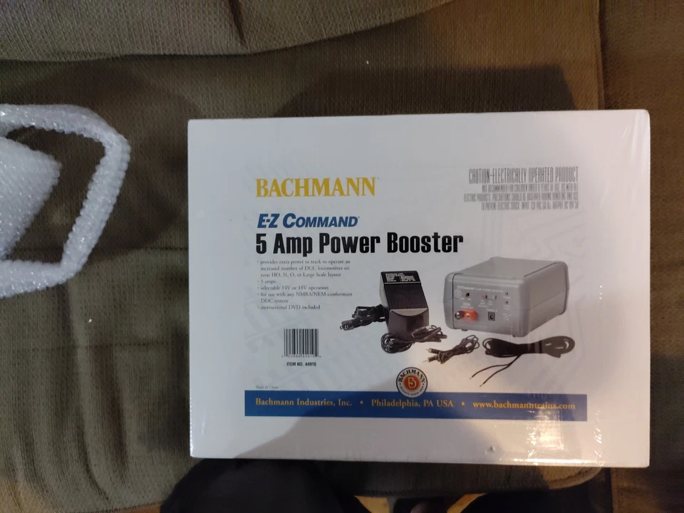 Bachmann 44910 5 AMP 14/18 Volt Power Booster DCC HO N O SCALE EZ Track - Image 4 of 4