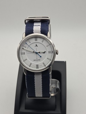 One Eleven Solar Mens Watch CBOE4000 Working 36MM 8.25'' WRIST Nilon Band 