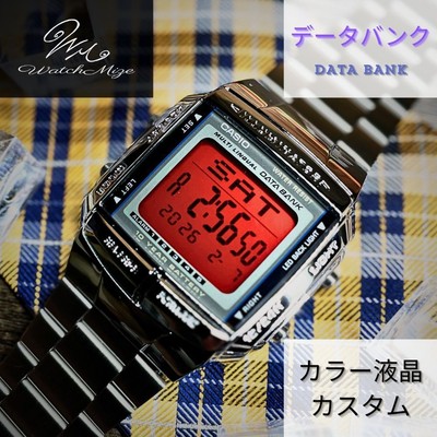  Brand New  CASIO Casio DB-360-1AJH ''Red LCD'' Custom [Data Bank el]