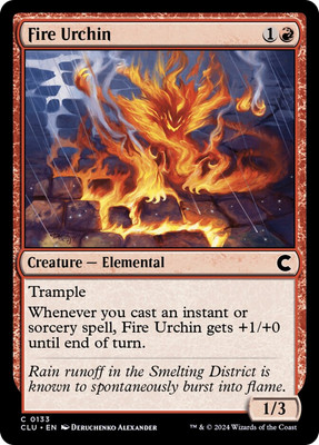 Fire Urchin [Ravnica: Clue Edition] Near Mint