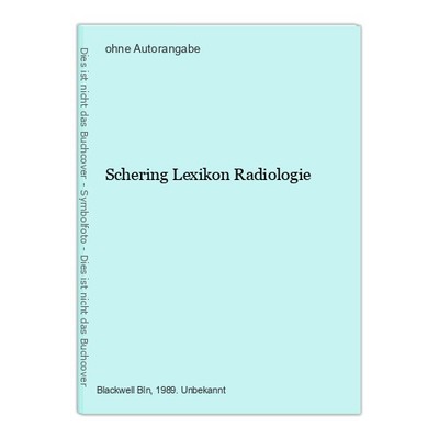 Schering Lexikon Radiologie