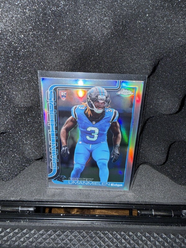 2025 Topps Chrome - Rookies Princely Umanmielen #377 Refractor (RC)