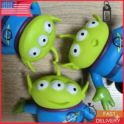 3Pack Space Aliens Action Figures with Different Expressions, Fans Collectible