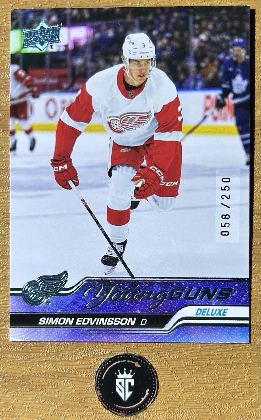 Simon Edvinsson trading card