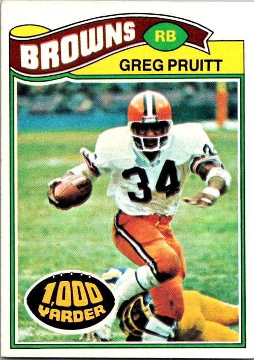 1977 Topps #25 Greg Pruitt