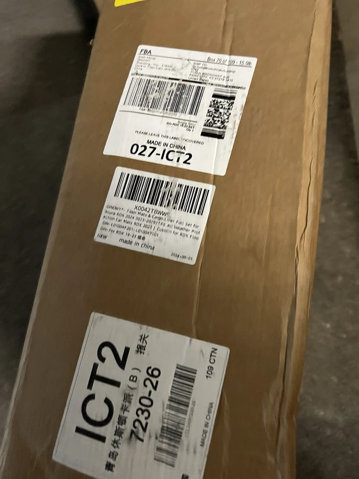 GINOWY- Tapetes de assoalho e forro de carga para Acura RDX 2019-2024 2025, TPE All Weather P - Imagem 4 de 4