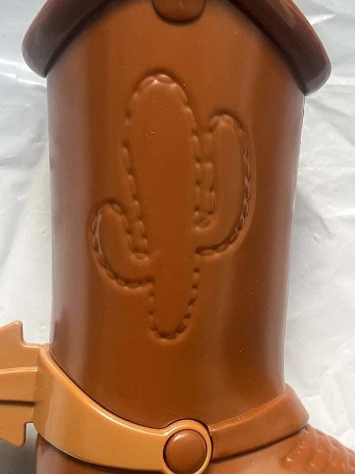 Disney Pixar Disneyland Parks Toy Story Woody’s Souvenir Boot Cup "ANDY" 2019 - Image 2 of 4