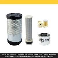 Filter Service KIT FüR Kubota B2410 Hsdb Luft ÖL Kraftstoff W/Kubota D1105 Motor