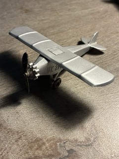 RARE Vintage 1930s Tootsietoy Spirit of St Louis UX 214 Plane 100% ORIGINAL