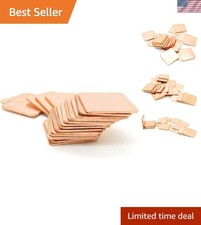 Compact Copper Thermal Pads 20mm x 20mm x 1.2mm - 20 Pcs for Reliable Cooling