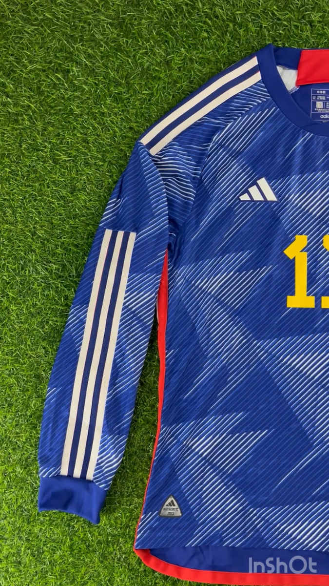 Brand NEW! Japan 2022 Long Sleeve Player Issue Jersey Shirt Kit