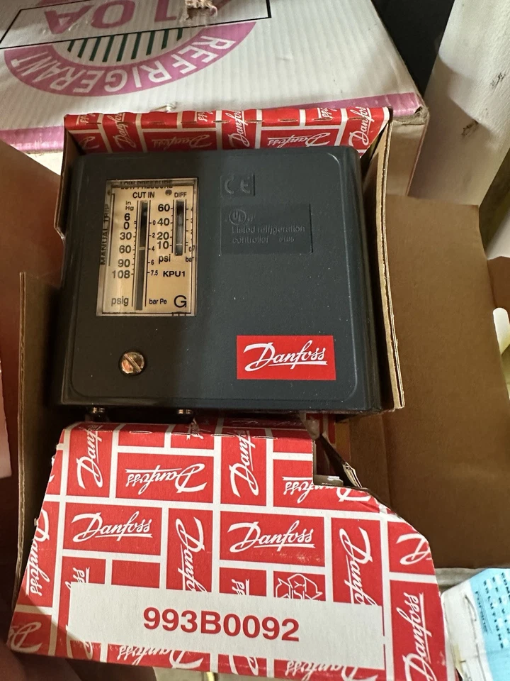 Danfoss Low Pressure Control 0605231 KPU1