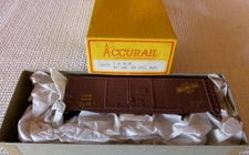 Accurail HO Scale Kit #3005 40' DBL Door Steel Box C. & N. W.#CNW57472