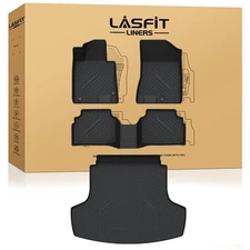 LASFIT Floor Mats for Hyundai Sonata (Not fit Hybrid) AWD 2021-2025 Cargo Mat