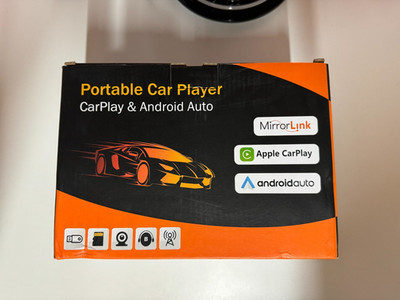 Tragbarer Autoplayer für Apple und Android Handys
