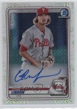 2020 Bowman Chrome Mega Box Chrome Mojo Ethan Lindow #BCMA-EL Auto 08z4
