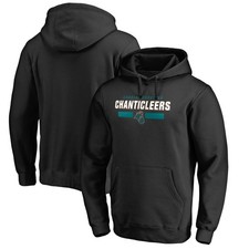 Black Coastal Carolina Chanticleers Team Strong Pullover Hoodie