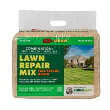 EZ Straw Lawn Repair Mix Tall Fescue Premium Seed Blend, 200sq ft